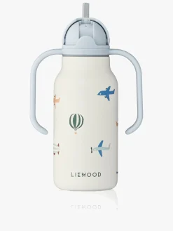 Liewood Spisetid*Kimmie Drikkedunk 250 ml, Aviator/Ecru Beige