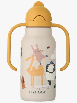 Liewood Spisetid>Kimmie Drikkedunk 250 ml, Around the world/Sandy