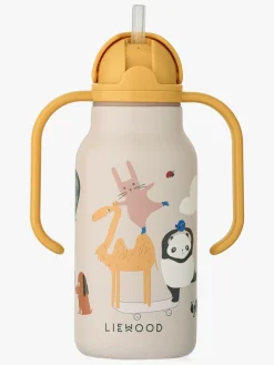 Liewood Spisetid>Kimmie Drikkedunk 250 ml, Around the world/Sandy