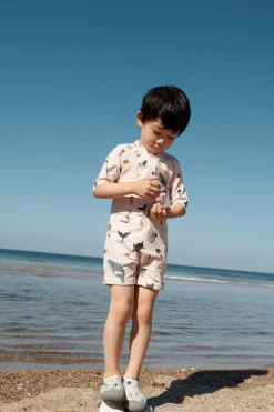 Børn Liewood Max UV-Dragt, Sea Creature/Sandy