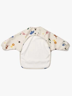 Liewood Spisetid>Merle Cape Hagesmæk med Tryk, Safari/Sandy