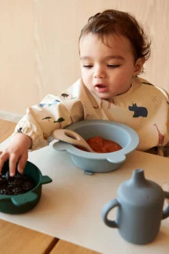 Liewood Spisetid></noscript>Merle Cape Hagesmæk med Tryk, Safari/Sandy