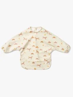 Liewood Spisetid>Merle Cape Hagesmæk med Tryk, Dream/Ecru