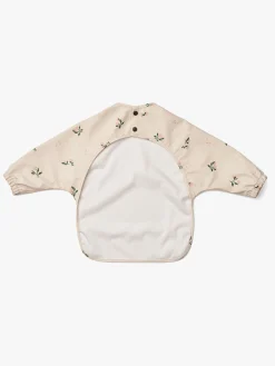 Liewood Spisetid*Merle Cape Hagesmæk med Tryk, Peach/Sea Shell