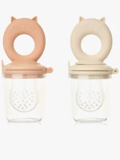 Liewood Spisetid*Miranda Feeder 2-Pak, Tuscany Rose/Apple Blossom Lyserød/Hvid