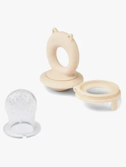 Liewood Spisetid*Miranda Feeder 2-Pak, Tuscany Rose/Apple Blossom Lyserød/Hvid