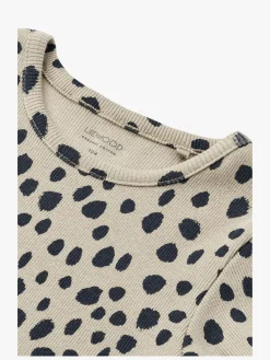 Børn Liewood Overdele></noscript>Nieve T-shirt, Leo spots/Mist