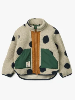 Børn Liewood Fleecetøj>Noam Fleecetrøje, Spot Dots/Mist