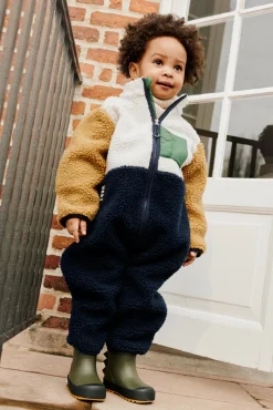 Børn Liewood Nolano Fleecedragt, Classic Navy Multi Mix