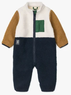 Børn Liewood Nolano Fleecedragt, Classic Navy Multi Mix