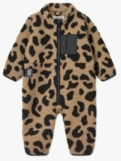 Børn Liewood Nolano Fleecedragt, Mega Leo/Oat Mix