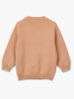 Børn Liewood Orlane  Strikket Trøje, Rabbit/Pale Tuscany