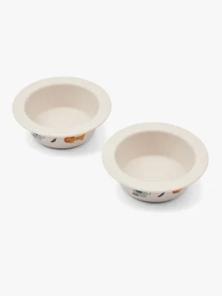 Liewood Spisetid*Peony Skål 2-pak, Safari/Sandy Mix Beige