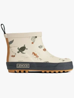 Børn Liewood Tekla Gummistøvler, Sea Creature/Sandy