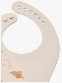 Liewood Spisetid>Tilda Hagesmæk med Tryk 2-pak, Dream/Ecru