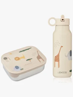 Liewood Arthur Madkasse og Falk Flaske, Safari/Sandy