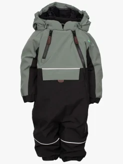 Børn Lindberg Anorak Babyflyverdragt, Green