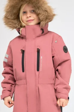 Børn Lindberg Polar Flyverdragt, Mørkepink