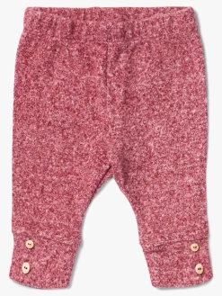 LucaLola Underdele*Luca & Lola Melissa Leggings Baby, Dark Pink Melange Lyserød