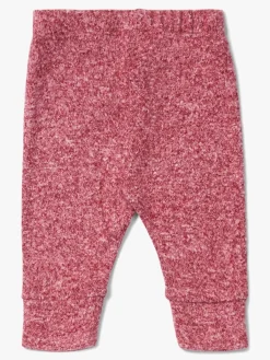 LucaLola Underdele*Luca & Lola Melissa Leggings Baby, Dark Pink Melange Lyserød