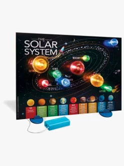 4M Eksperimenter & Videnskab*KidzLabs Lysende Solsystem Flerfarvet