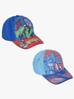 Børn MarvelAvengers Marvel Avengers Kasketter 2-pak