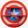 MarvelCaptainAmerica Børnemøbler*Marvel Captain America Hylde, Multifarvet