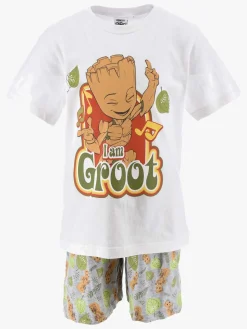 Marvel Nattøj*Guardians of the Galaxy Pyjamas, Hvid Hvid/Flerfarvet