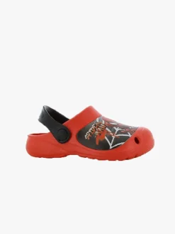 Børn MarvelSpiderMan Hjemmesko>Marvel Spiderman Clogs, Red/Black