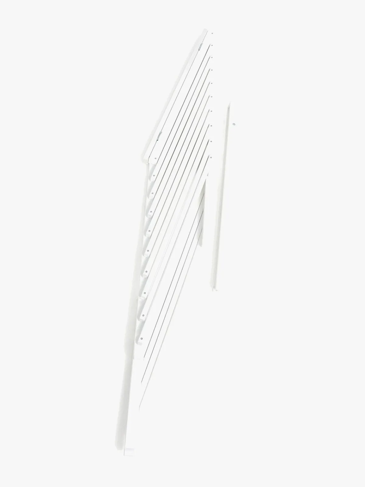 2ME Sikkerhed*Optimal Skruegitter 100 cm, Hvid