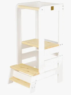 Meowbaby Børnemøbler*Læringstårn, Hvid
