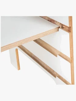 Meowbaby Børnemøbler*Læringstårn, Hvid