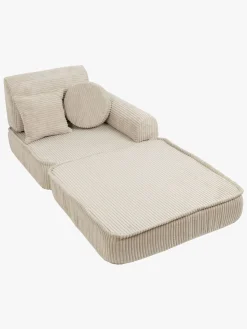 Meowbaby Børnemøbler*Play Pocket  Bygbar Sofa Plus Aesthetic, Ecru