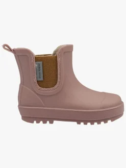 MikkLine Gummistøvler*Mikk-Line Forede Gummistøvler Uldblanding, Twilight Mauve