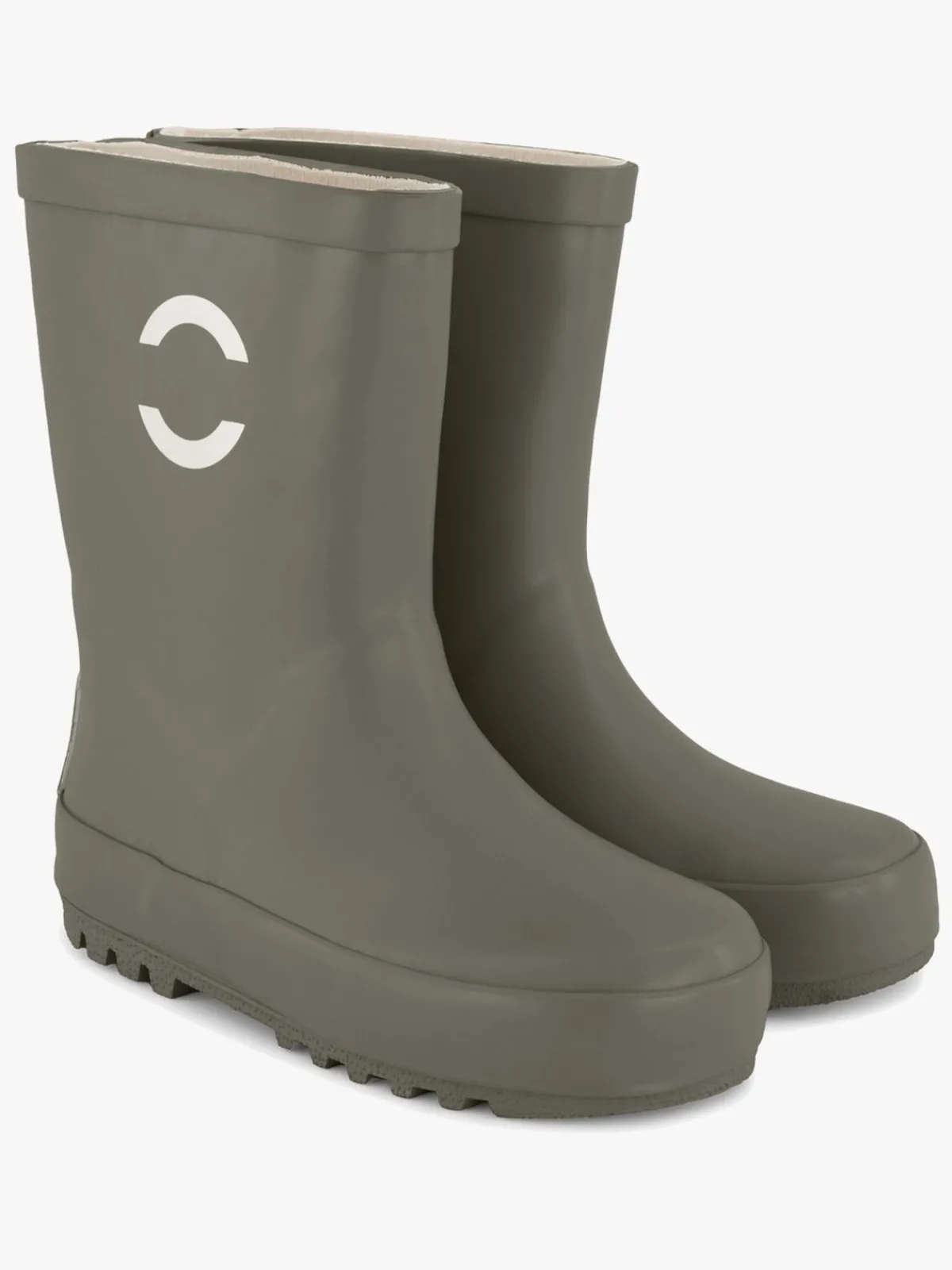 Børn MikkLine Gummistøvler>Mikk-Line Gummistøvler, Dusty Olive