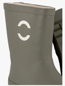 Børn MikkLine Gummistøvler>Mikk-Line Gummistøvler, Dusty Olive