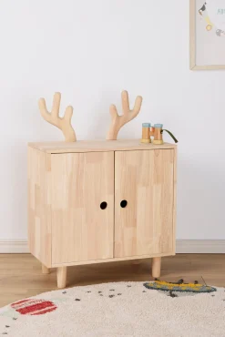 Børn Minitude Børnemøbler>Nordic LEO Skab, Natur