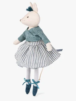 MoulinRoty Dukker & Bamser*Moulin Roty  Blød Dukke Mus Charlotte 30 cm