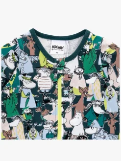 Børn Mumin Mumitroldene Klassens Genforening Pyjamas, Blå