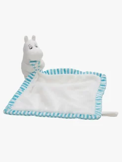 Mumin Stofbleer, Nusseklude & Babytæpper*Mumitroldene Nusseklud, Blå Blå/Hvid