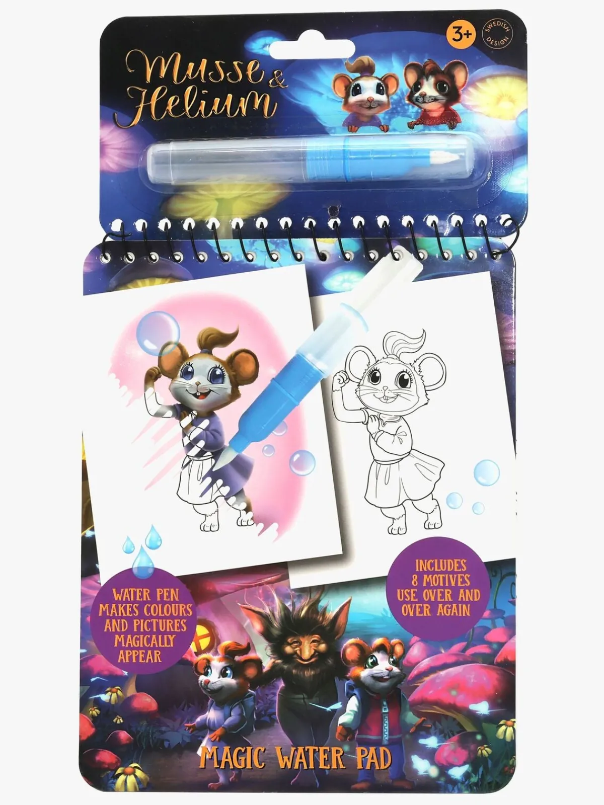 MusseHelium Musse & Helium Magic Water Malebog