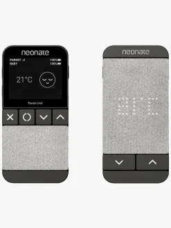 Neonate Sikkerhed*N65 Audio Babyalarm, Light Grey Grå/Sort