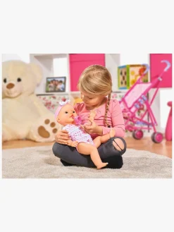 NewBornBaby Legetøj Til Børn På 0-10 År|Dukker & Bamser*New Born Baby Dukke med Tilbehør, Lyserød