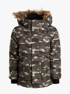 Børn Nordbjrn Vintertøj>Nordbjörn Avalanche Vinterjakke, Hide and Seek Grey