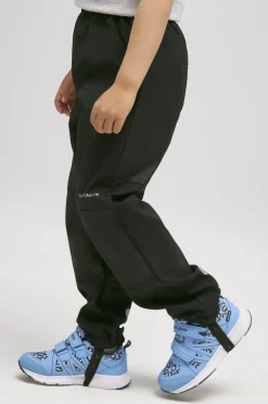 Børn Nordbjrn Nordbjørn Bokenäs Softshellbukser, Solid Black