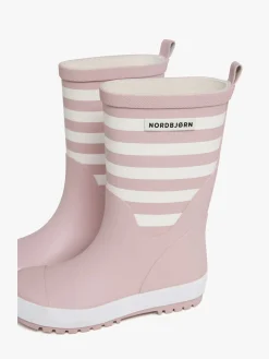 Børn Nordbjrn Gummistøvler></noscript>Nordbjørn Dagg Gummistøvler, Lyserød/Hvid