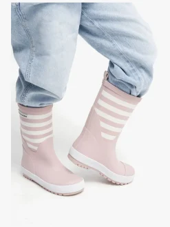 Børn Nordbjrn Gummistøvler></noscript>Nordbjørn Dagg Gummistøvler, Lyserød/Hvid