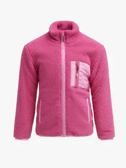 Børn Nordbjrn Fleecetøj>Nordbjørn Dakota Fleecetrøje, Fuchsia