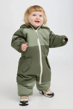 Børn Nordbjrn Nordbjørn Fernie Babyflyverdragt, Sea Spray/Beetle