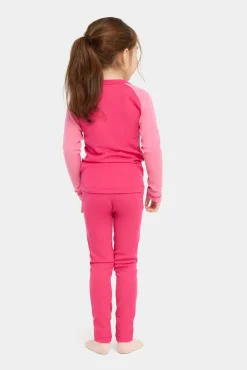 Nordbjrn Undertøj|Uldtøj*Nordbjørn Icicle Skiundertøj Merinould, Magenta Lyserød